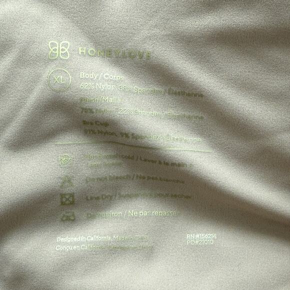 Honey Love Liftwear Tank Top Cami Wire Free Lined Shapewear - Picture 7 of 9